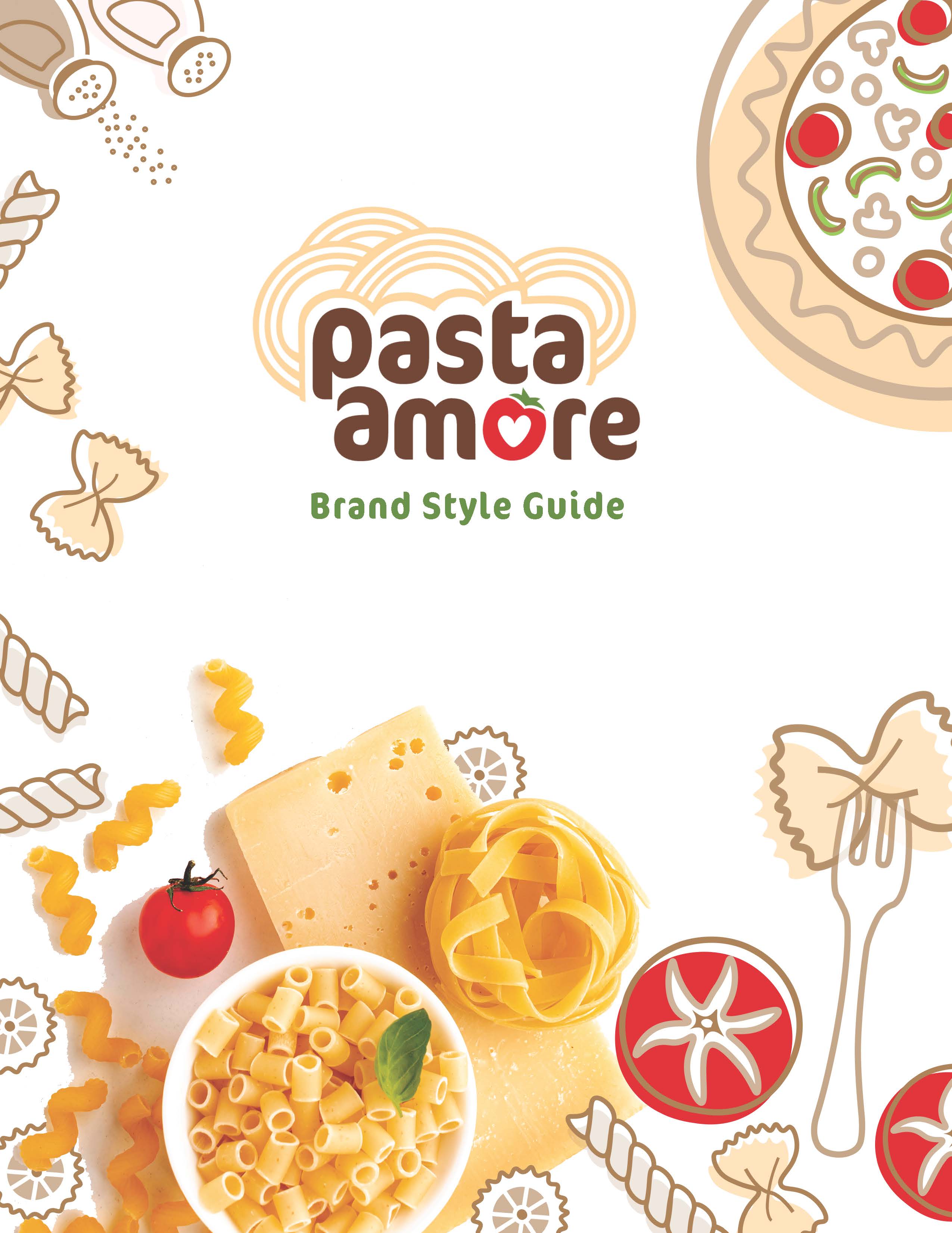 Pasta Amore Brand Style Guide 1